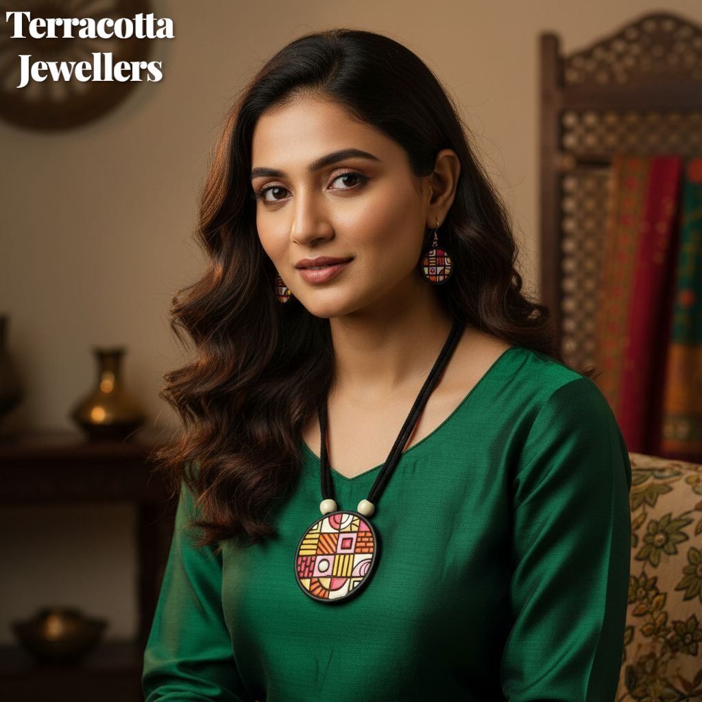Seraphaire_terracotta necklace_best terracotta jewellery online_media 3