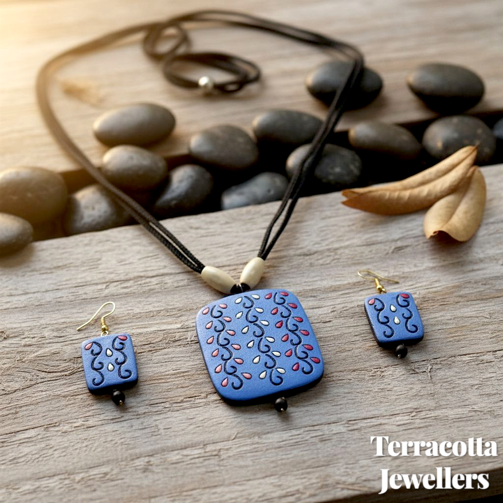 antique terracotta jewellery